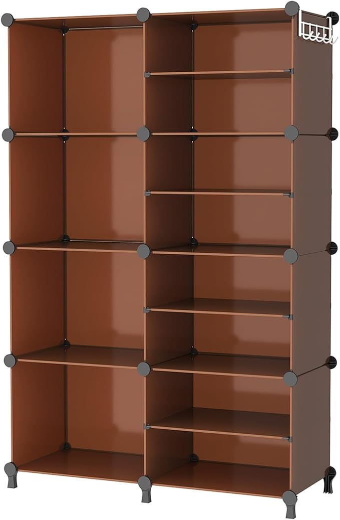 AWTATOS Closet Organizer 8 Cube Storage Shelves Clothes Organizers Closet by AWTATOS