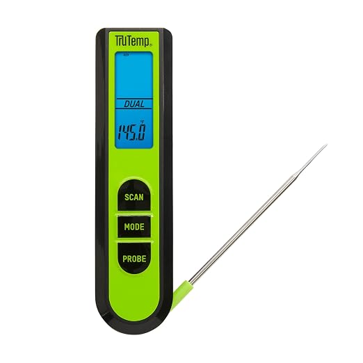Taylor TruTemp Dual Instant Read Infrared Meat and Food Thermometer, Digital by Taylor