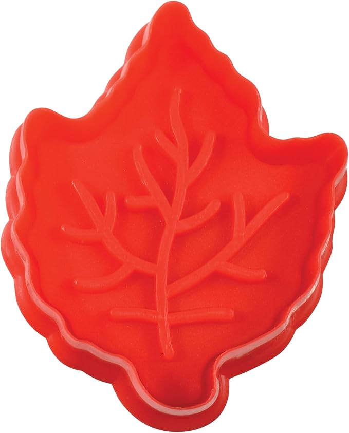 R&M Autumn Theme Pastry & Cookie Stamper set of 4. Assorted Designs & Colors - Image 12