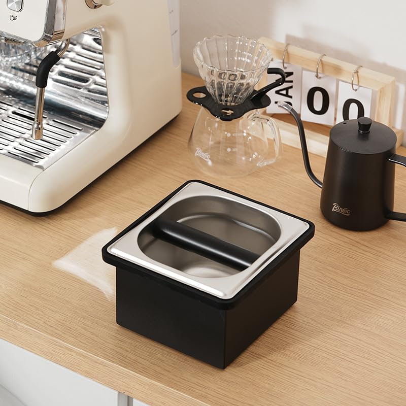 Coffee Knock Box, Espresso Knock Box Coffee Bin Barista Accessories