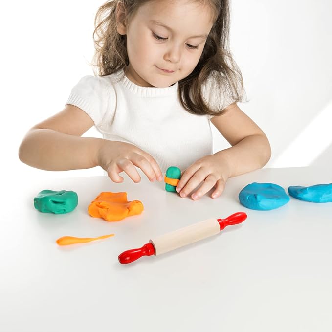 SOUJOY Set of 12 Mini Rolling Pin, 8 Inch Wood Dough Roller - Image 6
