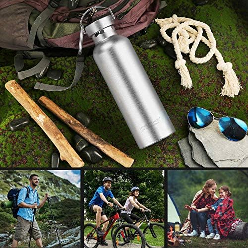 Triple Tree 34OZ Vacuum Insulated Stainless Steel Water Bottle, Double