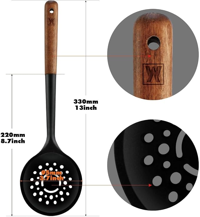 WAGENSTEIGER Silicon Cooking Skimmer Ladle - Image 7