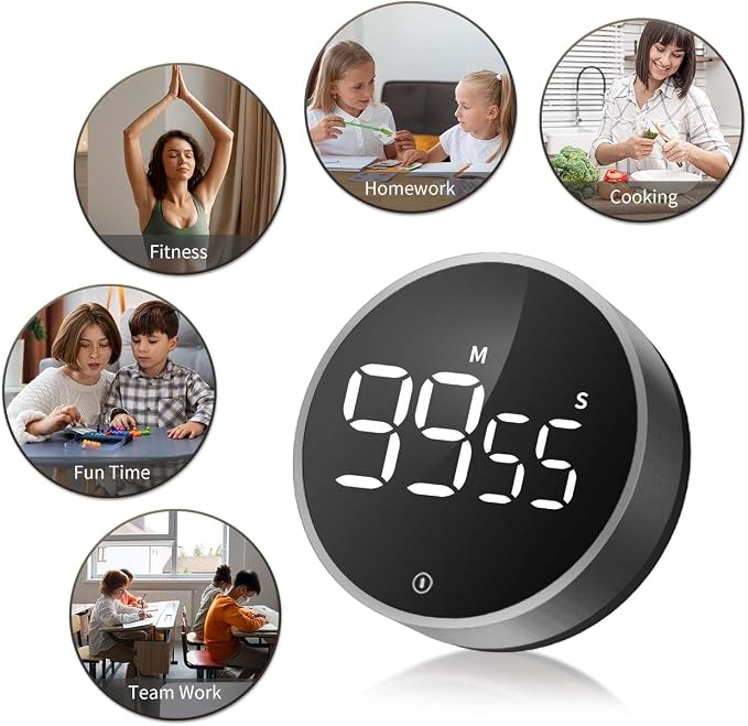 VOCOO Digital Kitchen Timer - Image 8
