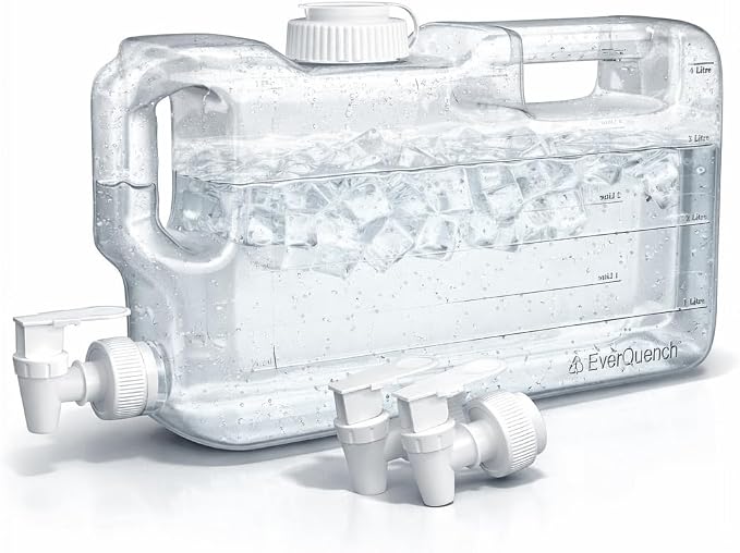 Refrigerator Water Dispenser 1.1 Gallon Bottle by Unknown