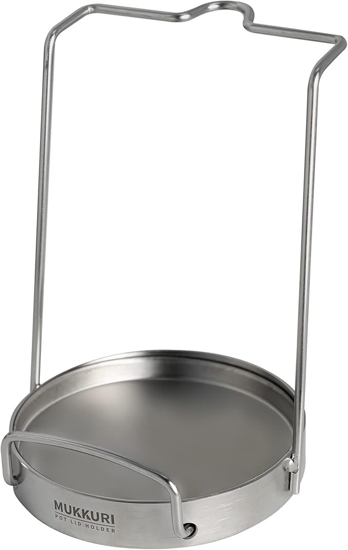 Pot Lid Organizer, Pot Lid Holder 304 Stainless Steel Pot Lid Stand, Lid and - Image 3