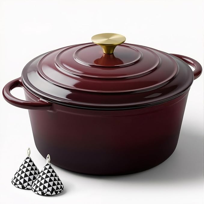 Miereirl 4.5 Quart Enameled Dutch Oven Pot by Miereirl