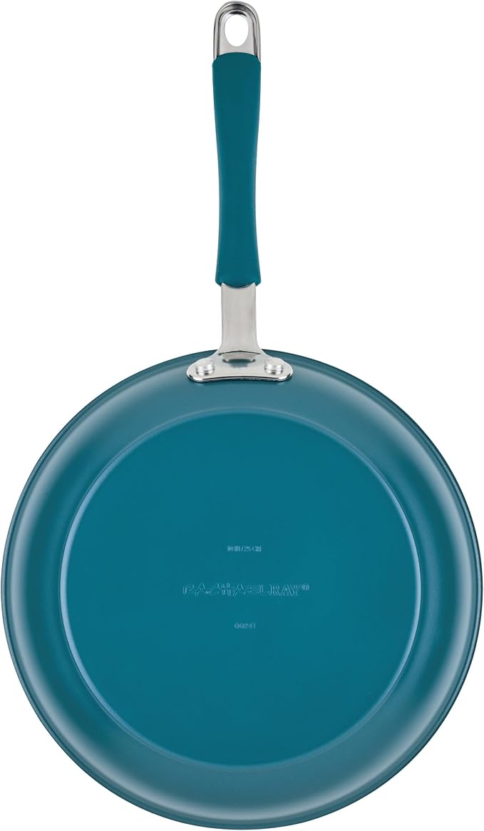 Rachael Ray Cucina Ceramic Nonstick Frying Pans/Skillet Set, Dishwasher Safe - Image 12
