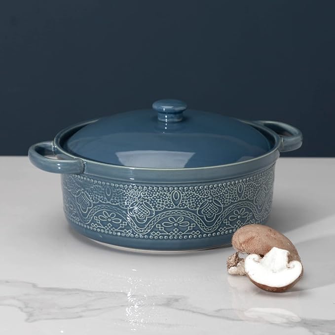 FUN ELEMENTS Lace Emboss Casserole Dish - Image 2