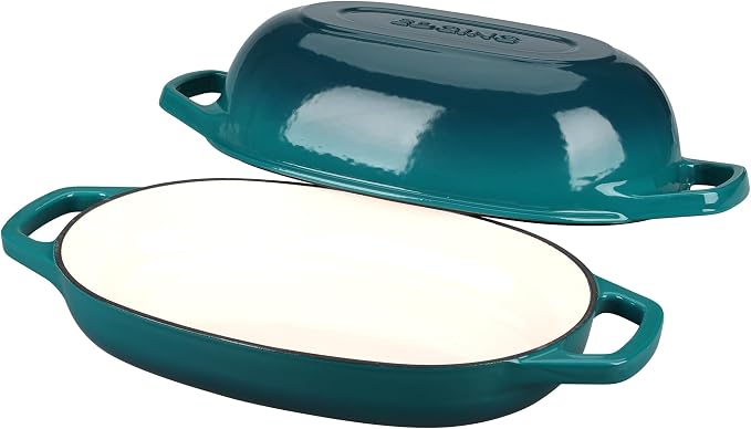EDGING CASTING Enameled Cast Iron Oval Dutch Oven Pot - Image 4