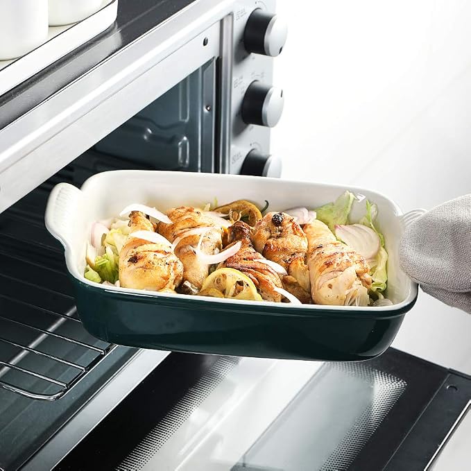 Sweejar Baking Pans Set, Ceramic 9x13 Baking Dish - Image 4
