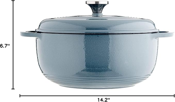 Lodge Essential Enamel Cast Iron Dutch Oven - Image 6