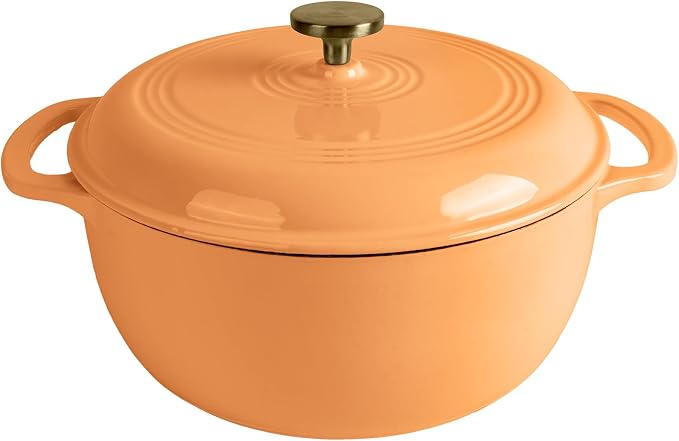 Premium Enameled Cast Iron Dutch Oven by Unknown