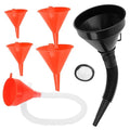6 Pcs Automotive Funnels Set, Plastic Fuel Funnels by Unknown