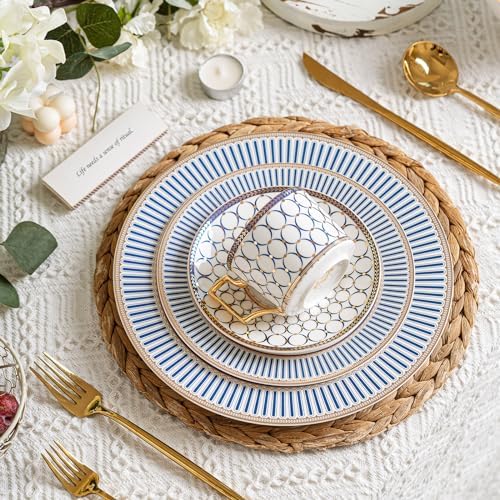 CwlwGO-European style cup and saucer set, 7 oz (about 198.4 grams)