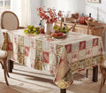 Thanksgiving Harvest Breeze 60 x 84 Inch Rectangle Vinyl Tablecloth