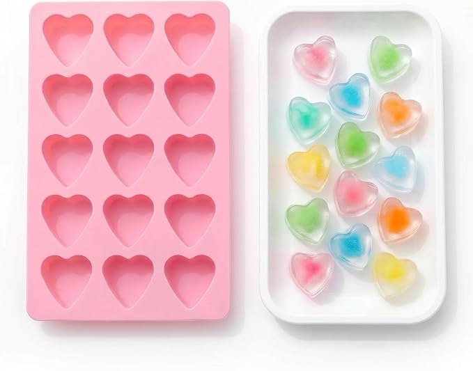 Cute Ice Cube Trays Silicone Chocolate Mold Wax Melt Molds Easy Release Ice by MayeBridge