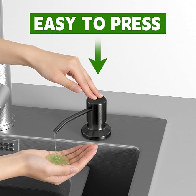Kitchen Sink Soap Dispenser, Built in SoapDispenser, Counter Lotion Dispenser - Image 3