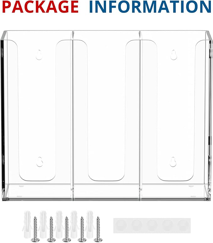 KOTEMON Acrylic Cup and Lid Holder, 3 Compartment, Disposable Coffee Cup - Image 4