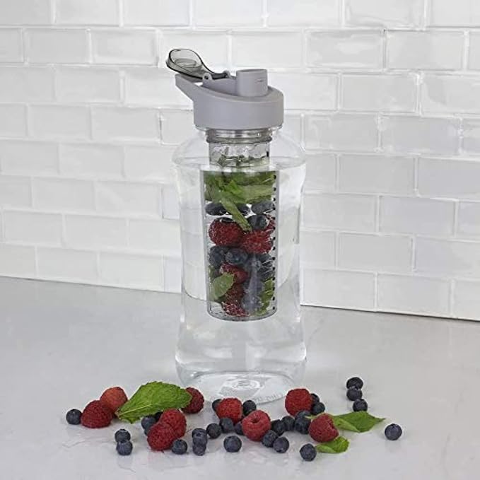 JOEY'Z Large Fruit Infuser Water Bottle BPA Free - Image 3