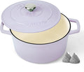 Ciwete Enameled Cast Iron Dutch Oven – 4.4 Quart Pot by Ciwete