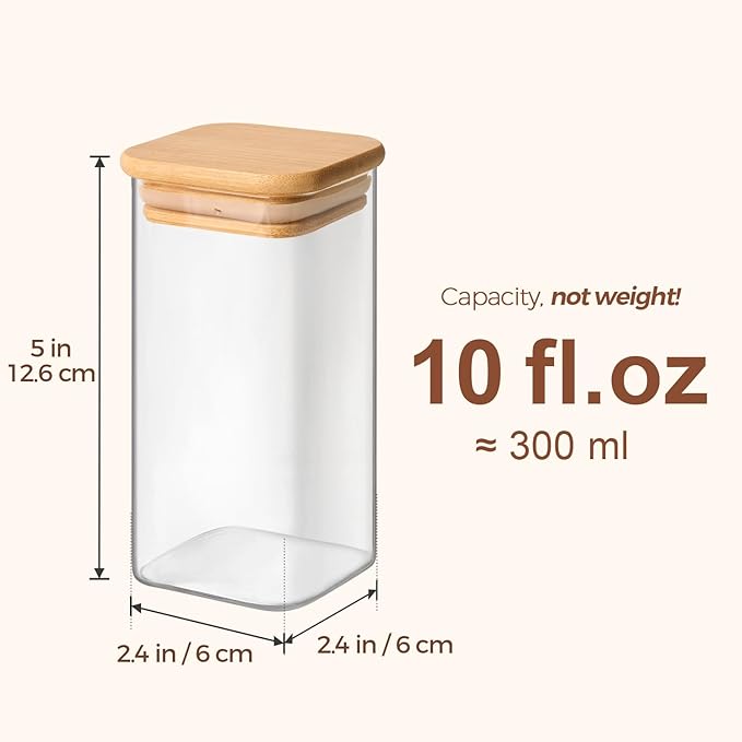 ComSaf 6Pcs 10 oz Large Spice Jars - Image 6