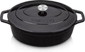 vancasso Enameled Cast Iron Oval Dutch Oven, 9.3 Quart by vancasso