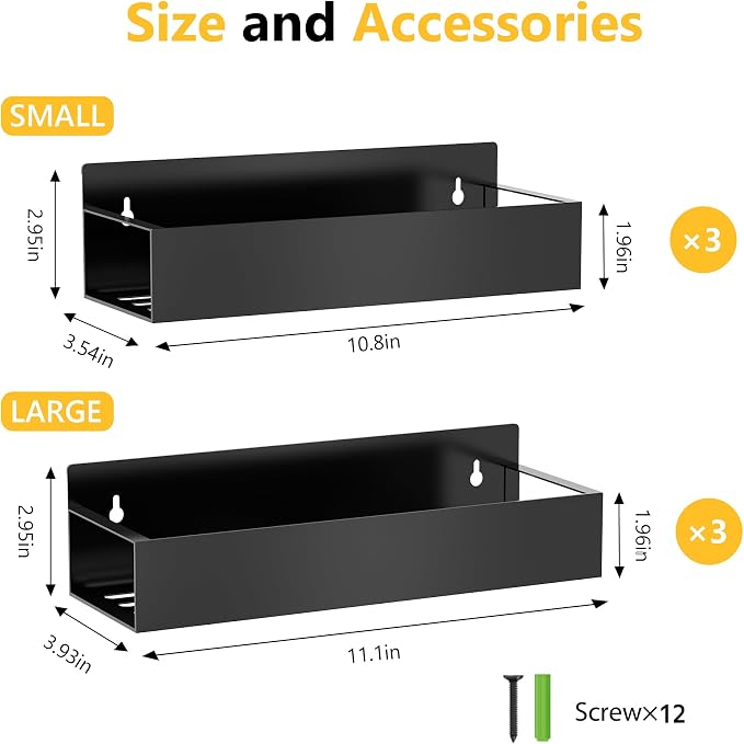SMRCAD Magnetic Spice Rack for Refrigerator - Image 2