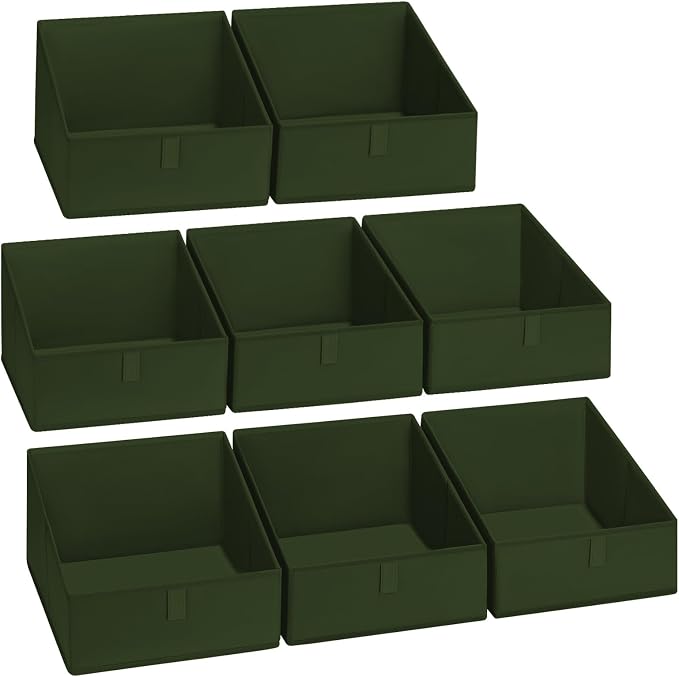 DIMJ Closet Storage Bins 8 Pack by DiMJ