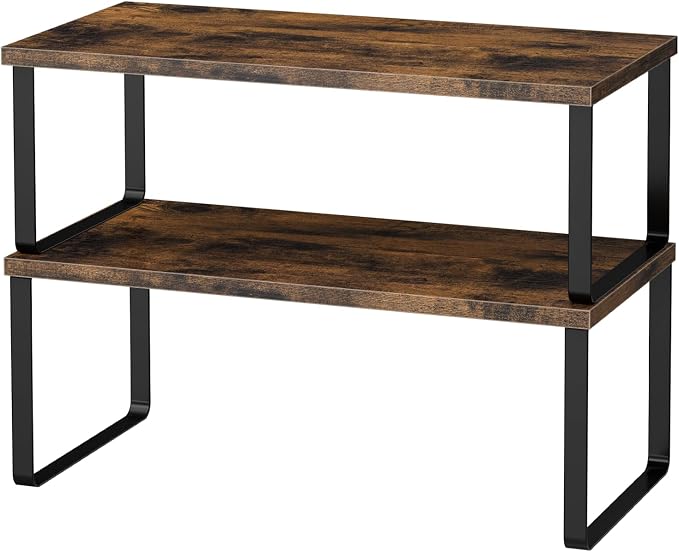 OGEMXU Cabinet Shelf Organizers, 15.7 inches Large Kitchen Counter Shelf by OGEMXU
