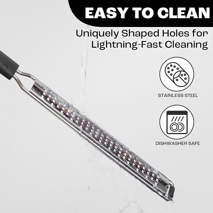 Zester Grater with Protective Cover – Fine Stainless Steel Lemon Zester cheese - Image 9