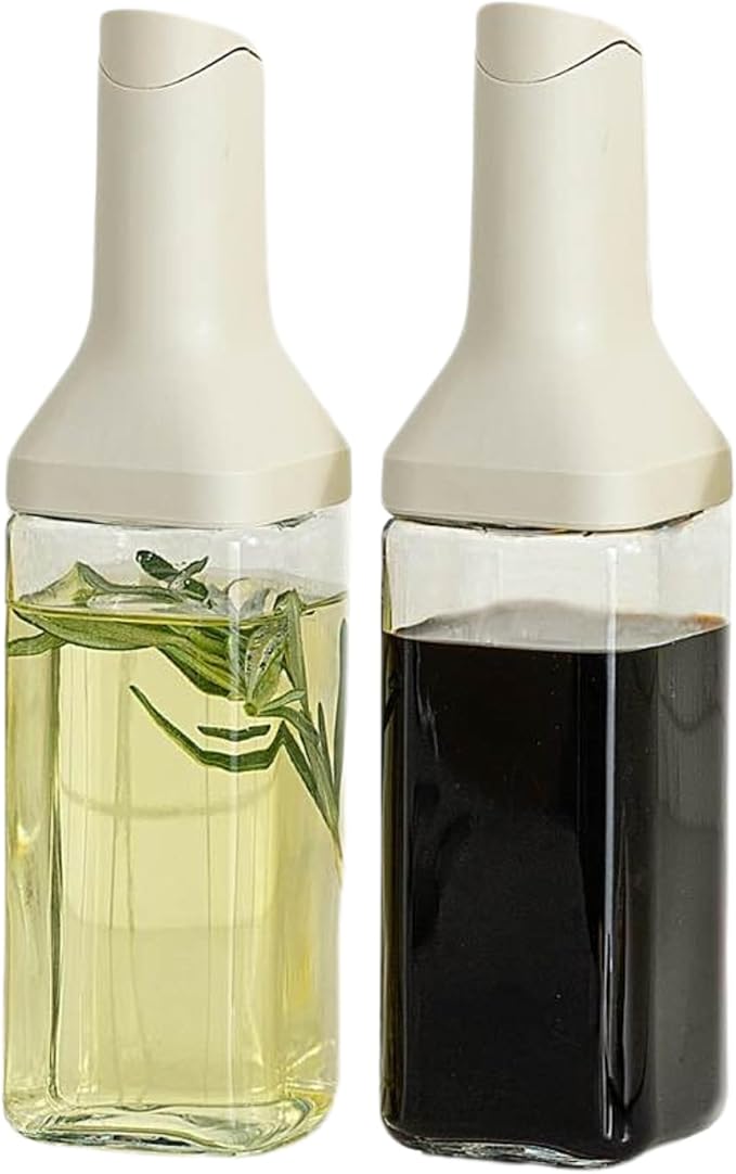 Oil Dispenser Bottle – Set of 2 12oz/350ml Oil and Vinegar Dispenser - Image 8