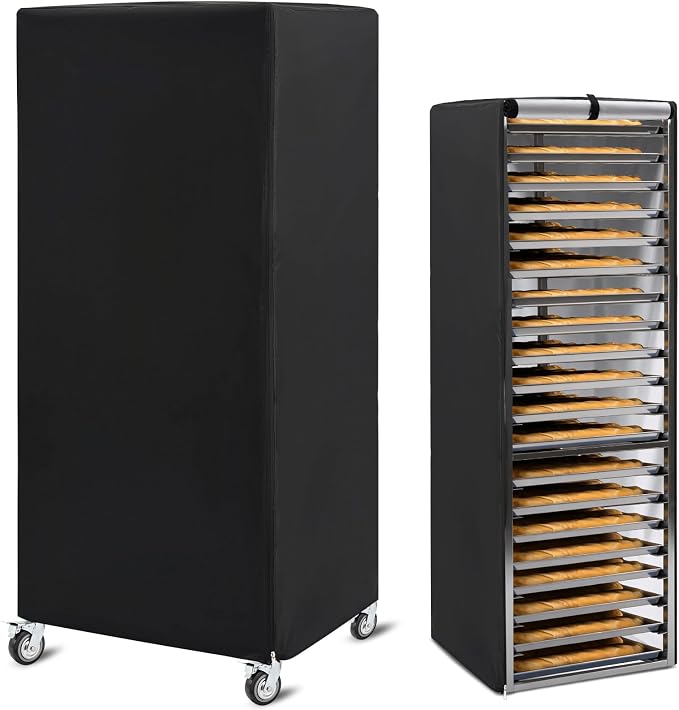 Riakrum 1 Pc Bun Pan Rack Cover Bakers Rack Cover 20 Tier Sheet by Riakrum