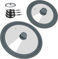 Universal Lid for Pots, and Skillets by KOMOKERU