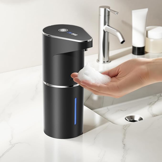 Fantictas Automatic Soap Dispenser, Touchless Hand Wall Mount Rechargeable 3 by Fantictas