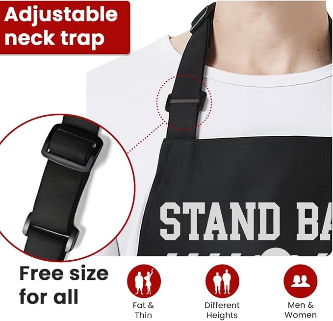SANDJEST Funny Mens Aprons - Image 4