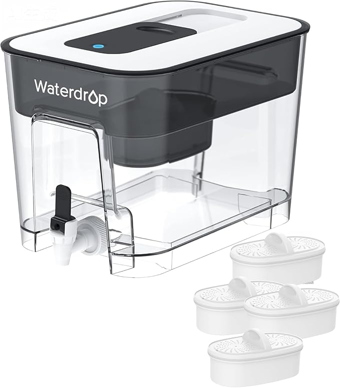 Waterdrop 40-Cup Large Water Filter Dispenser by Waterdrop