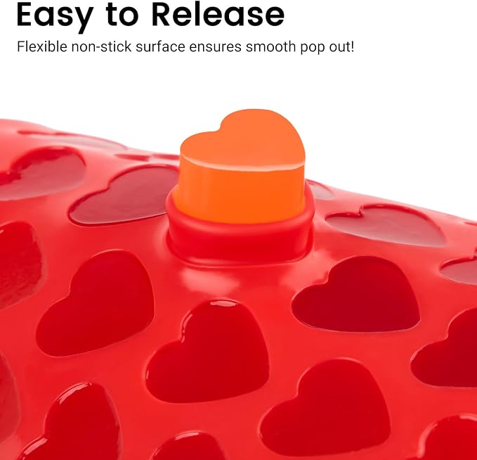 JOERSH Heart Candy Molds Silicone Molds - Image 4