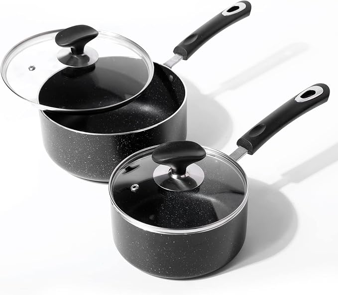 Nonstick Saucepan Set by RATWIA