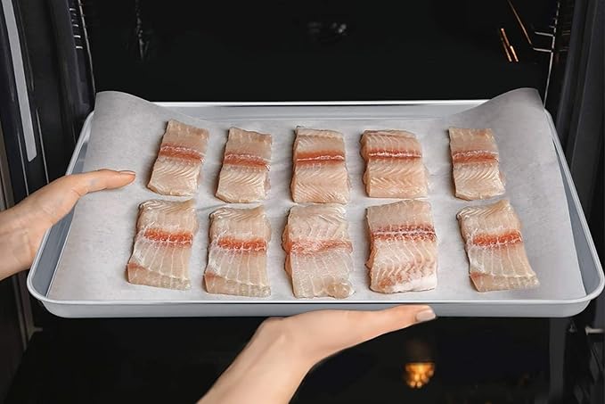 TeamFar Baking Sheet, 20’’×14’’×1’’, Cookie Sheet Half Sheet Baking Pans - Image 6