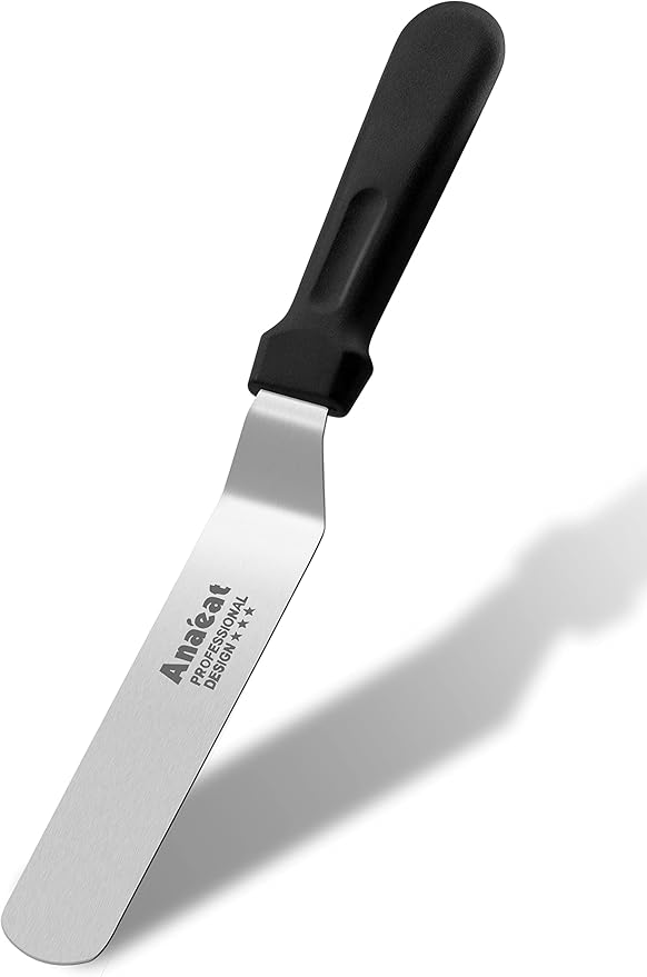 Anaeat Icing Spatula, Professional Cake Angled Offset Spatula by Anaeat