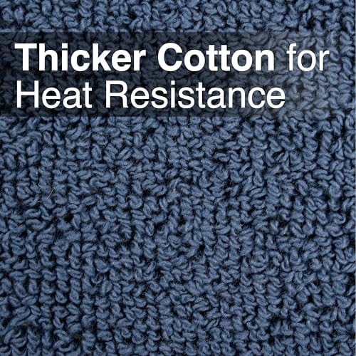 RITZ Cotton Potholder and Hot Pad 2-Pack, Federal Blue