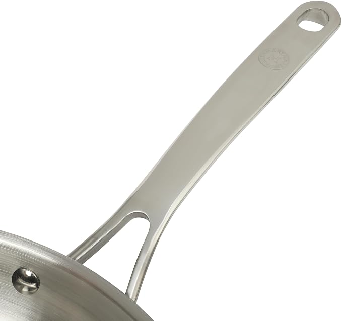 Martha Stewart Castelle 10" Stainless Steel Frying Pan Non Toxic Fry Pan Skillet - Image 4