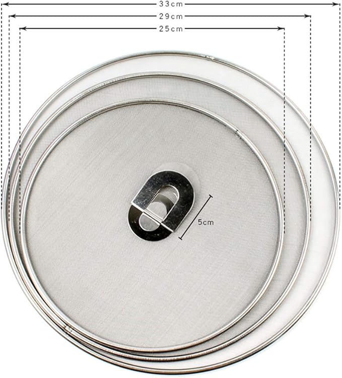 9.84" Stainless Steel Splatter Screen - Image 6