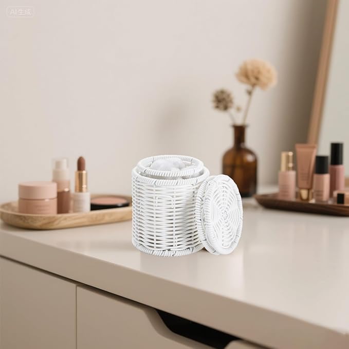 Rattan Jars, Decorative Storage Boxes - Image 6