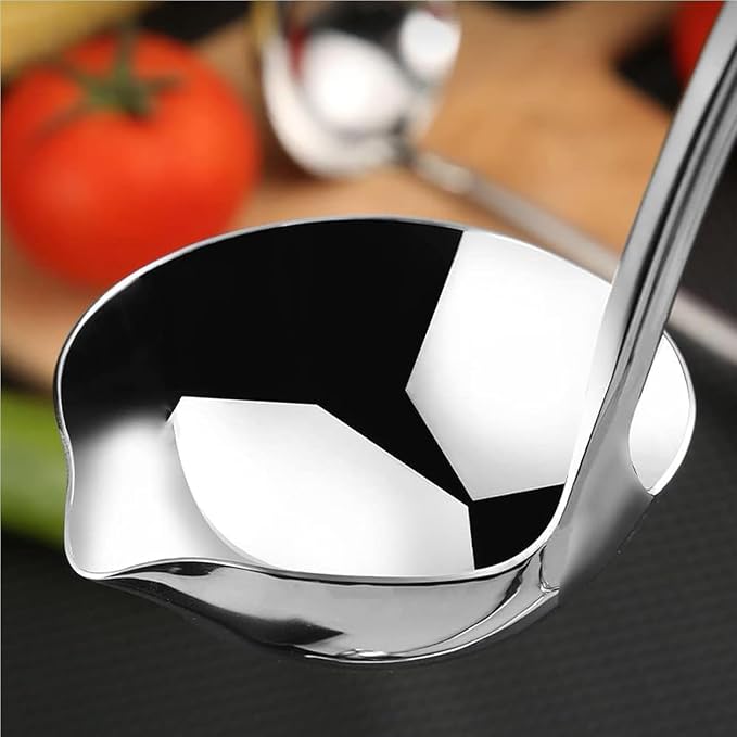 Soup Ladle 304 Stainless Steel Heavy Ladle - Image 2