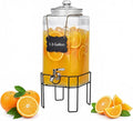 1.5 Gallon Glass Drink Dispenser, Drink Dispensers by Edycur