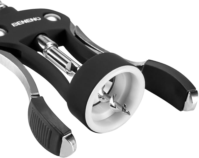 Beneno Wine Opener with Stainless Steel Wine Foil Cutter - Image 8