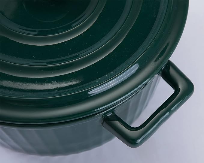 WHJY Green Colorful Ceramic Casserole Dish - Image 3