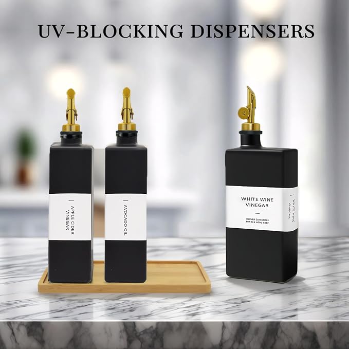 Olive Oil Dispenser Bottle for Kitchen - Image 2